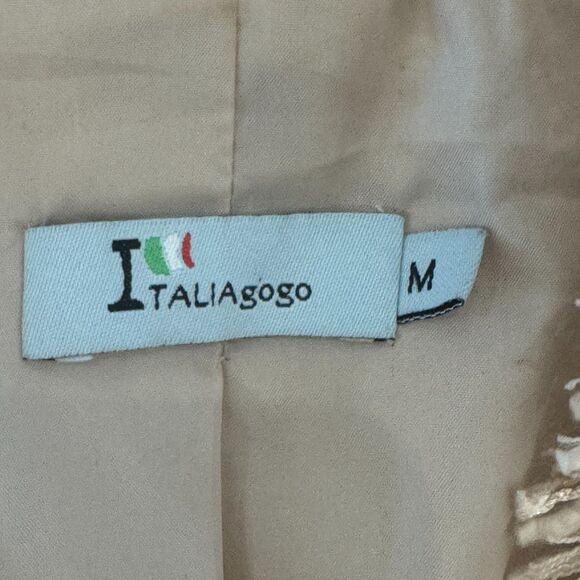 Tweed and Fringe Blush Pink Jacket - Women's Medium - Picture 4 of 6